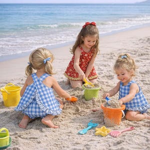 sz 3-4-5-6 Romper Playsuit Sunsuit & Panty Sewing Pattern S 8165 4 Sizes Pdf Child or Doll