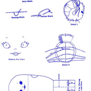 Letter Sock DOLL Pattern Clothes 7375 Design Mail Order Pdf - Etsy