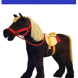 PFERD Schnittmuster Stofftier V 9603 Pdf 72 cm hoch x 84 cm lang