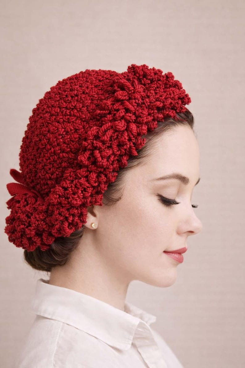 2 Style Hats Caps Crochet Pattern Design 529 Crocheted Crocheting PDF ...