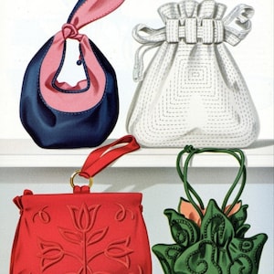 Vintage 1940s Handbag - Etsy