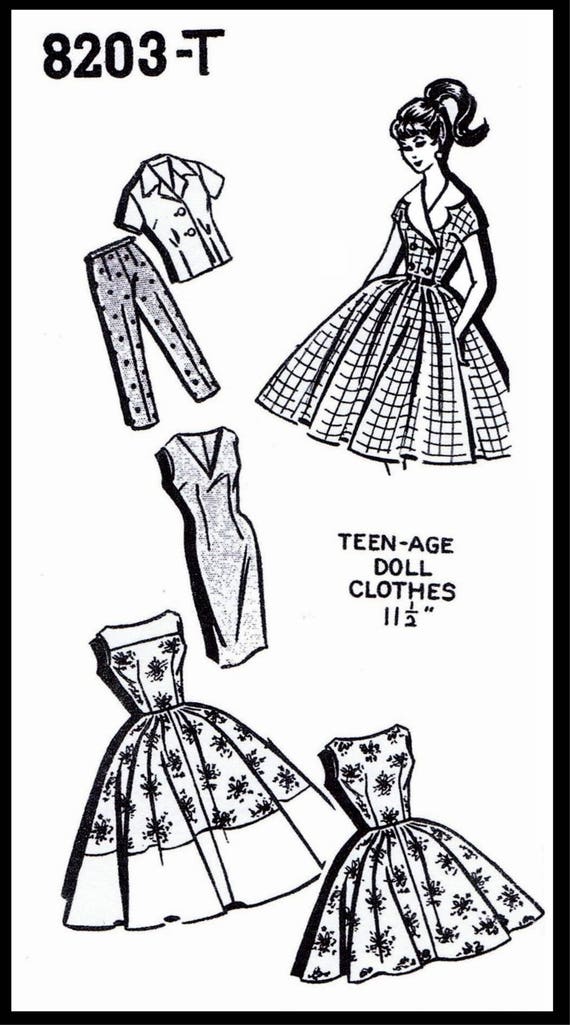 PDF Digital Download 40 Barbie Doll Patterns Fits Etsy Delectable Barbie Doll Patterns PDF Digital Download 40 Barbie Doll Patterns Fits Etsy Delectable Barbie Doll Patterns