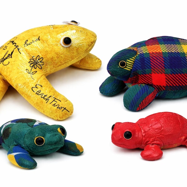 Patrón de costura para puf de tortuga y rana MC 3000 (PDF)