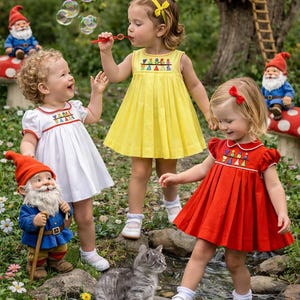 Size 1~ PLEATED Dress Frock Slip Sewing Pattern M 2273 Child Girls Toddler Pdf