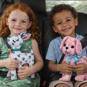Peluche lettre couture S 1404 modèles jouets créatifs cheval agneau chien canard poussin 5"- 6" image 5