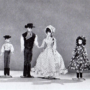 PIONEER Family Pattern 11.5" Fashion Teen Doll Mail Order 12.5" & 9" Download