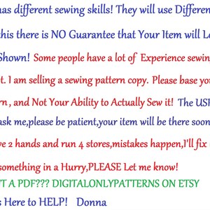 BABY Toddler Hat Muff & Bag Pattern M 1152 PDF 20" Head image 2