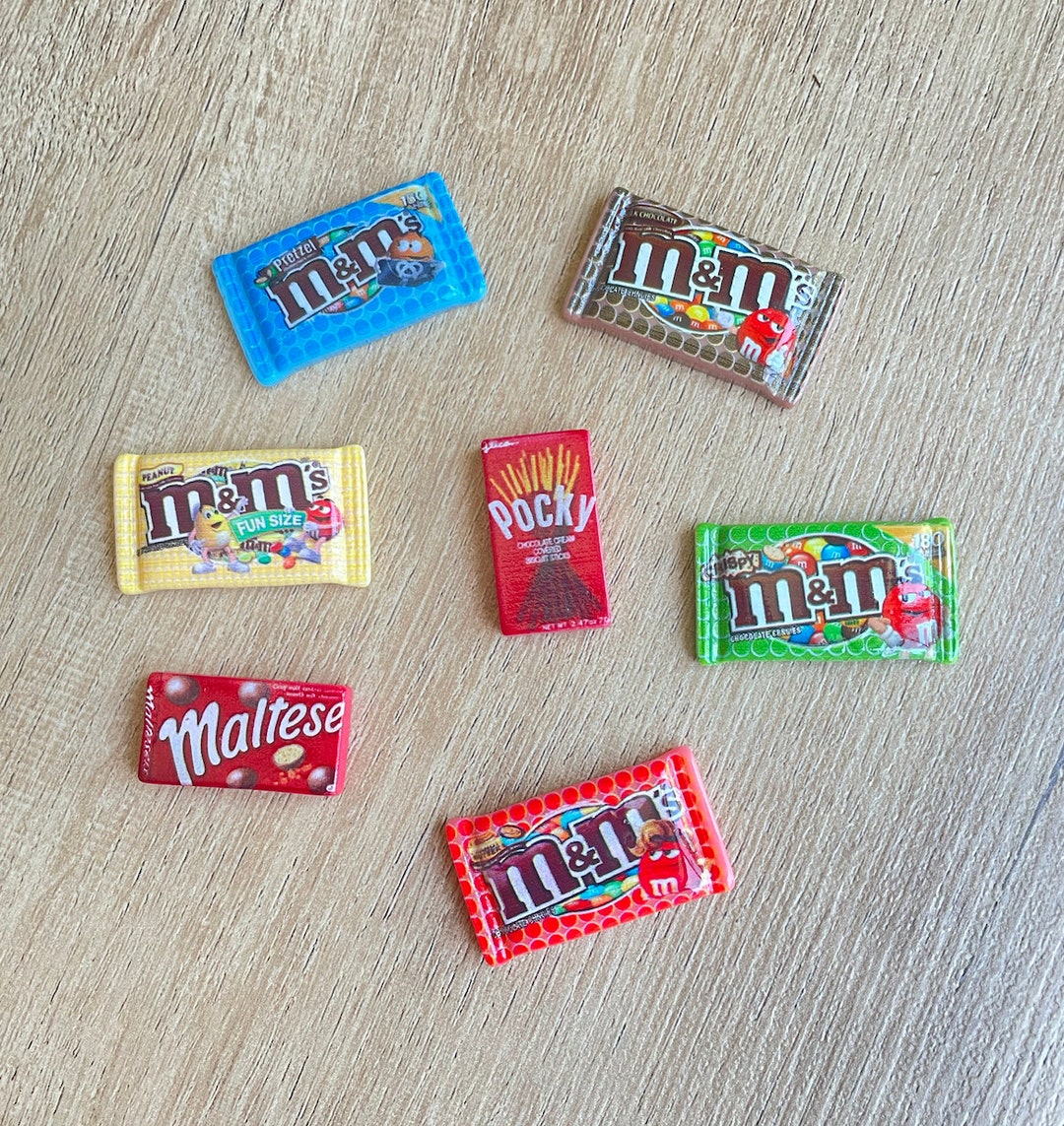 M&ms, Maltesers, Pocky, Famous Chocolates Realistic 3D Croc Jibbitz