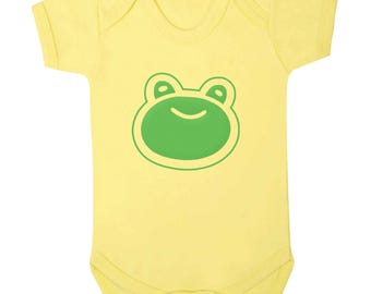 Cute Frog Baby Vest | Baby Bodysuit | Woodland Animal | Nature Lover | Baby Shower Gift | New Baby Gift 7462