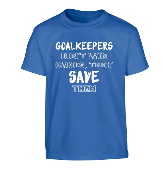 Keepers winnen geen games t-shirt sport voetbalteam - Etsy