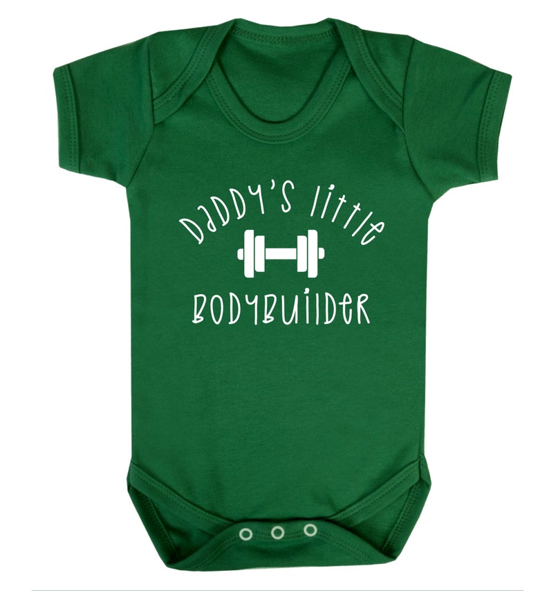 Little Bodybuilder Baby Vest Bodysuit Mother S Day Father S Day Birthday Workout Fitness Weights Lift Muscles Son Daughter Hipster Girls Clothing Baby Girls Clothing Somoto Cz