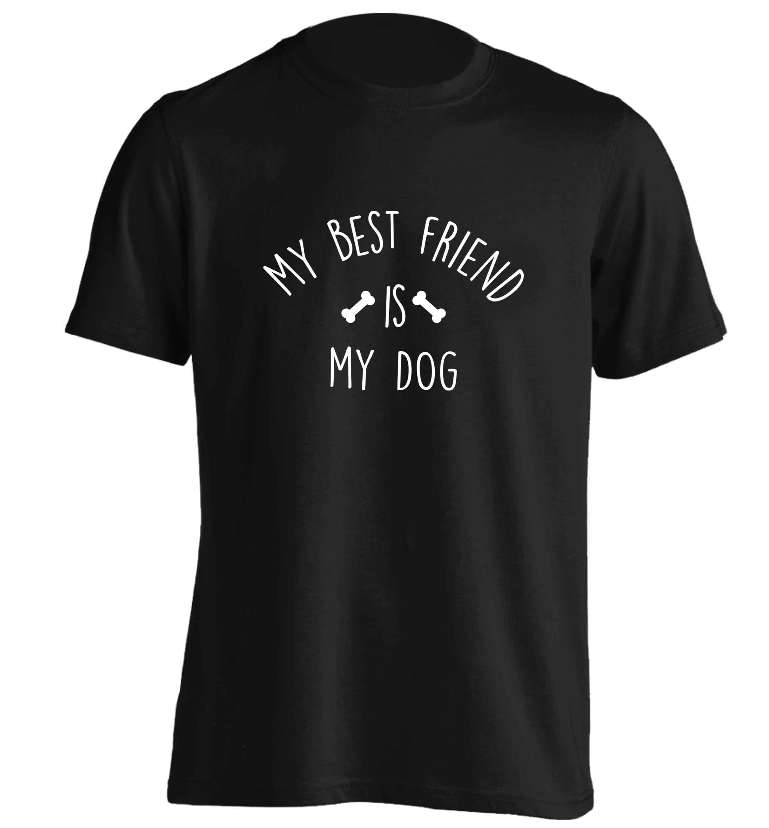 My best friend is my dog t-shirt animal pet puppy bestie BFF | Etsy