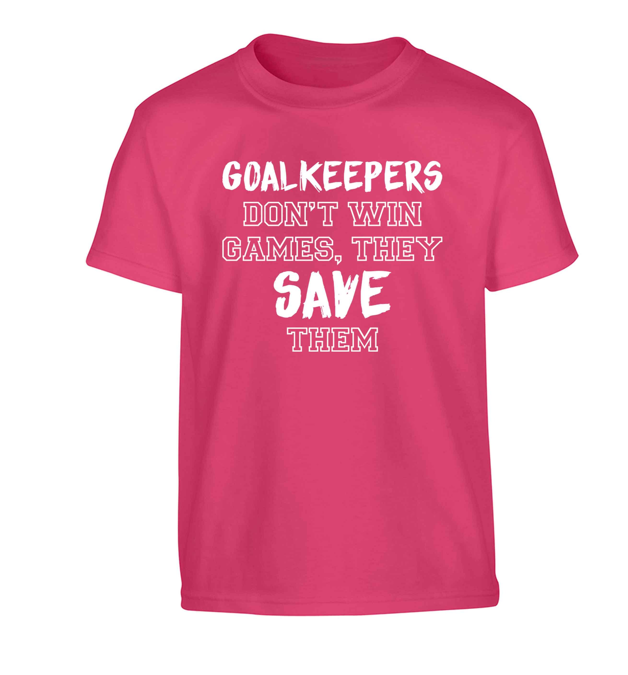 goalkeepers don't win games, t-shirt football sport game net score