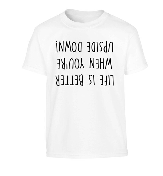 kid/'s t-shirt gymnast flip upside down funny joke 1616 my handstand t-shirt