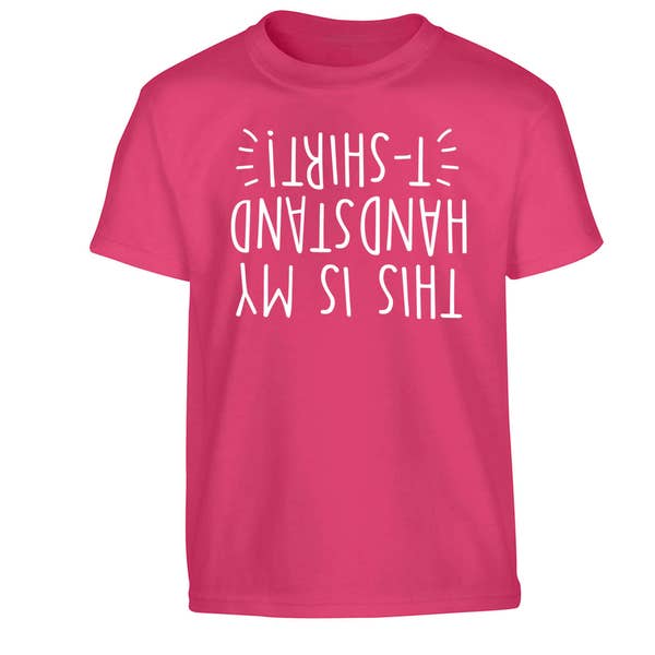 t-shirt de poirier, t-shirt pour enfant gymnaste de gymnastique à l’envers flip turn tumble gymnastique slogan drôle hipster cadeau 1616