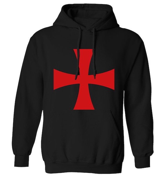 Caballeros Templarios, sudadera con capucha / sudadera, disfraz de bandera  de recreación geek cruz biblia cruzadas medievales edad media Guerreros  sagrados historia 3594 -  México