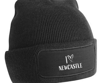 Gorro de lana con el logo del Newcastle, ideal como regalo para el día del padre, regalo de San Valentín para papá e hijo. 7104