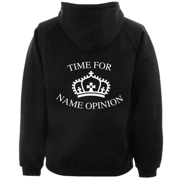 Time for (your name's) opinion on back hoodie or sweatshirt hipster tumblr instagram weheartit personalised custom  gift TV  XS - 5XL 81