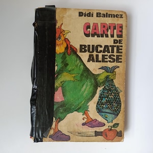 ルーマニアの料理本、（ルーマニア版）、ハードカバー、Carte de bucate、ディディ バルメス、1981