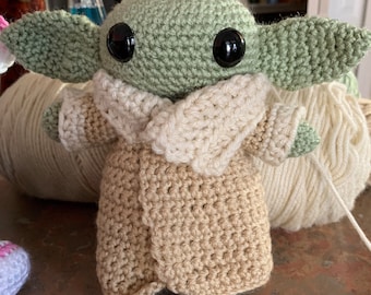 Stuffed Baby Alien