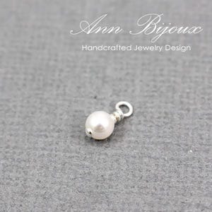 Swarovski Freshwater Pearl Charm, A La Carte Pearl Charm,