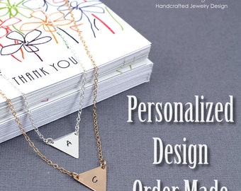 Personalized Design Order Made, Custom Design, Custom Order, Hand Stamped Wedding Jewelry_PROMO