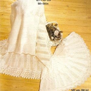 Patons baby shawl patterns sale