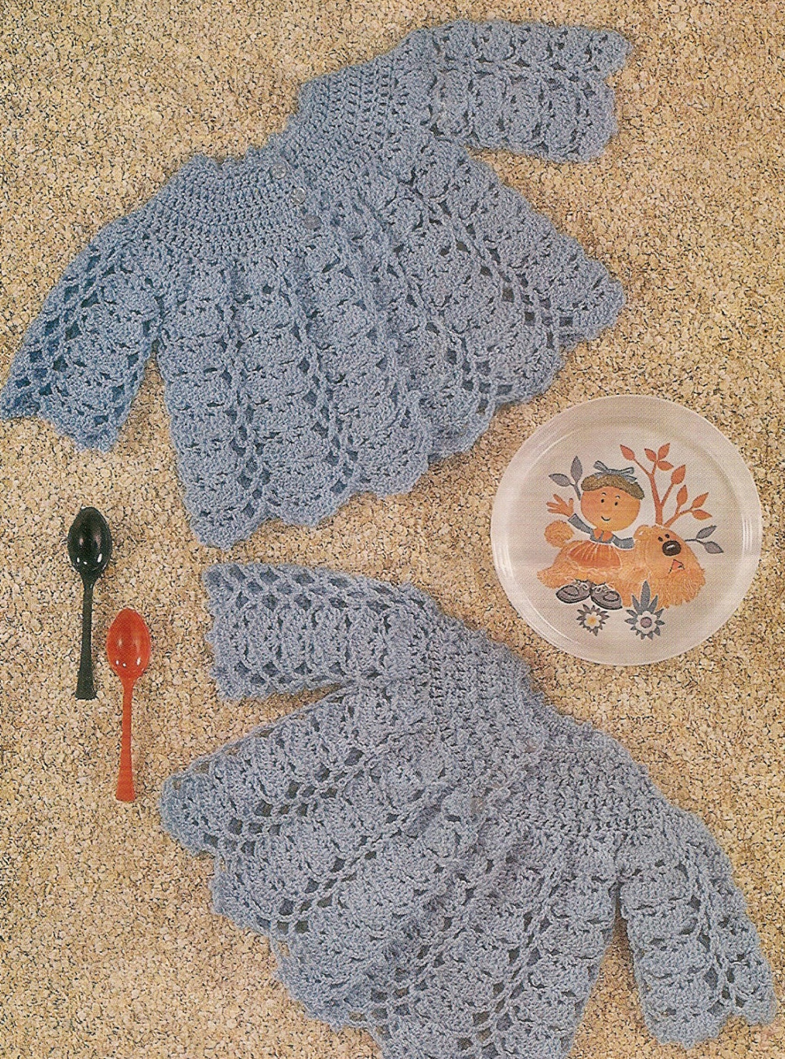 Crochet Pattern Two Baby Matinee Coats 3 & 4 Ply PDF Instant Etsy UK