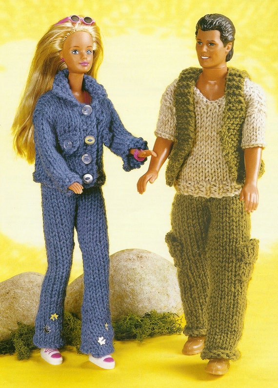 knitting patterns for barbie and ken
