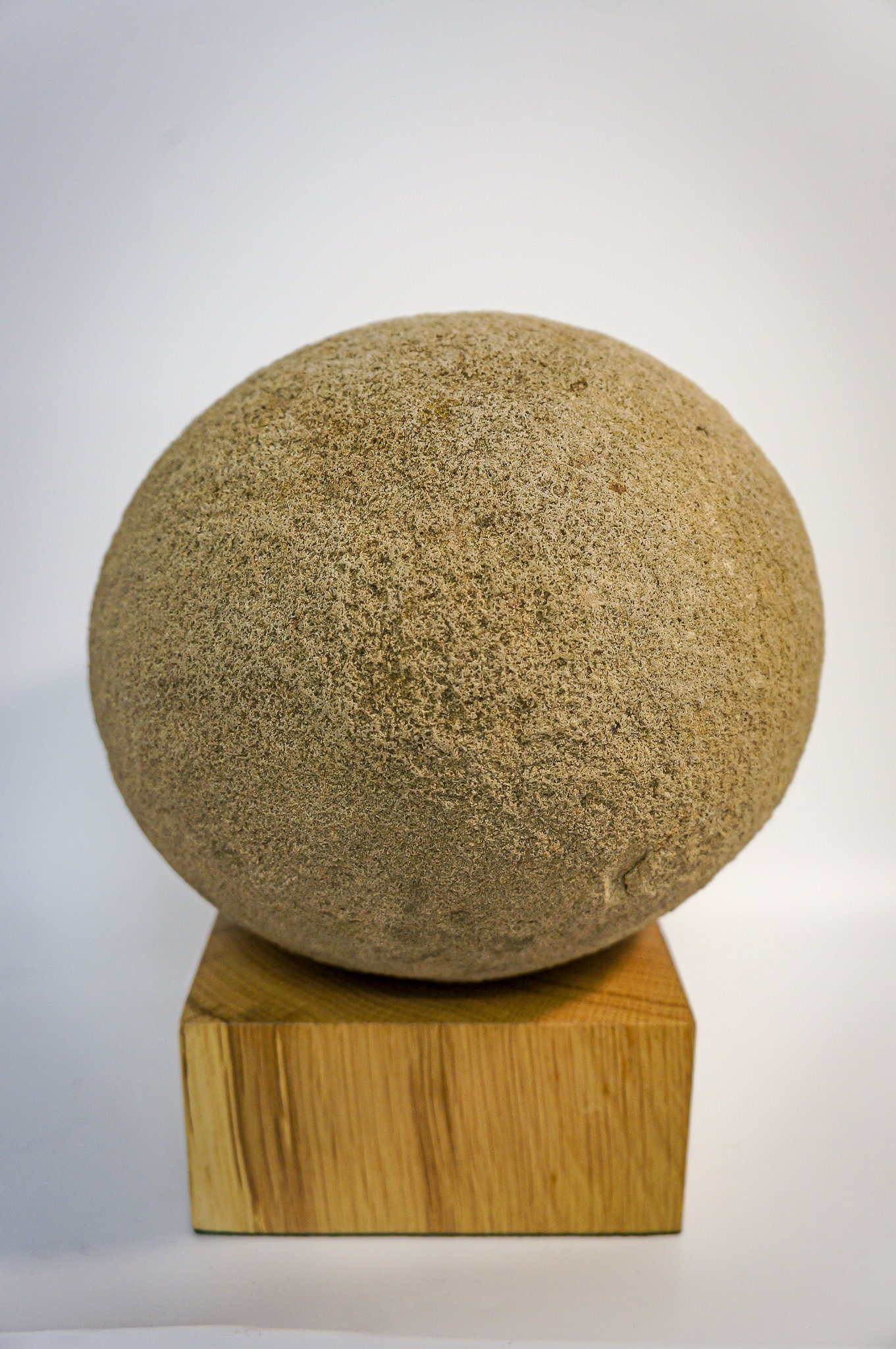 Image of A Rare Oval Bronze Age/Medieval Shaped Gritstone