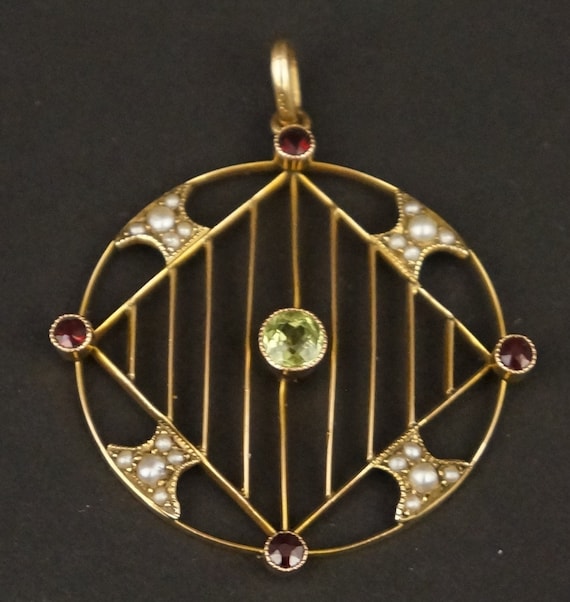 9ct Gold Edwardian Suffragette Brooch