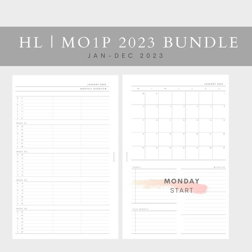 Half Letter Planner Inserts Printable Daily Inserts Etsy