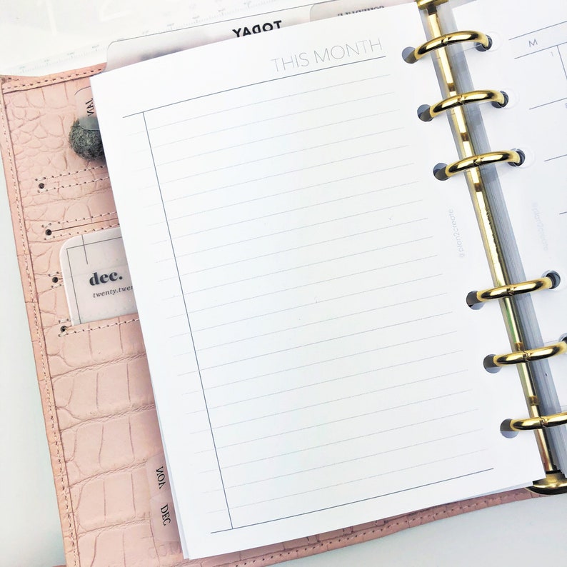 A6 Planner Inserts MO1P Foldout 2021 Dated Monthly planner Etsy A6 planner inserts mo1p foldout 2021 dated monthly planner etsy