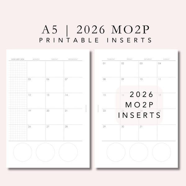 A5 Inserts: MO2P 2026  (Digital Download)