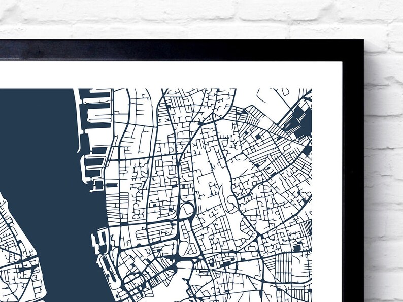 Liverpool Map Liverpool City Street Map Map Art City Map ...