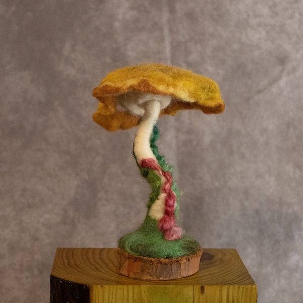 Needle Felted Mushroom Etsy