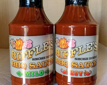 3 Pack of Pints of Biffle's BBQ Sauce