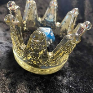Glass Crown Dice Jail, Critical fail jail, Misbehaving dice, dice holder, DnD RPG accessory