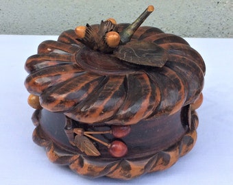 Wooden Jewelry box, Handmade Spanish Dresser Decor, Found And Flogged