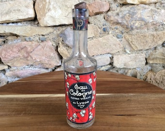 Rare Antique Cologne Bottle, Collectible Perfume Bottles