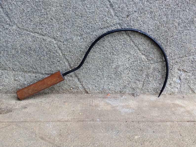 Hay Hook Straw Bail Hook Hay Lifter Farm Hook French Vintage Etsy