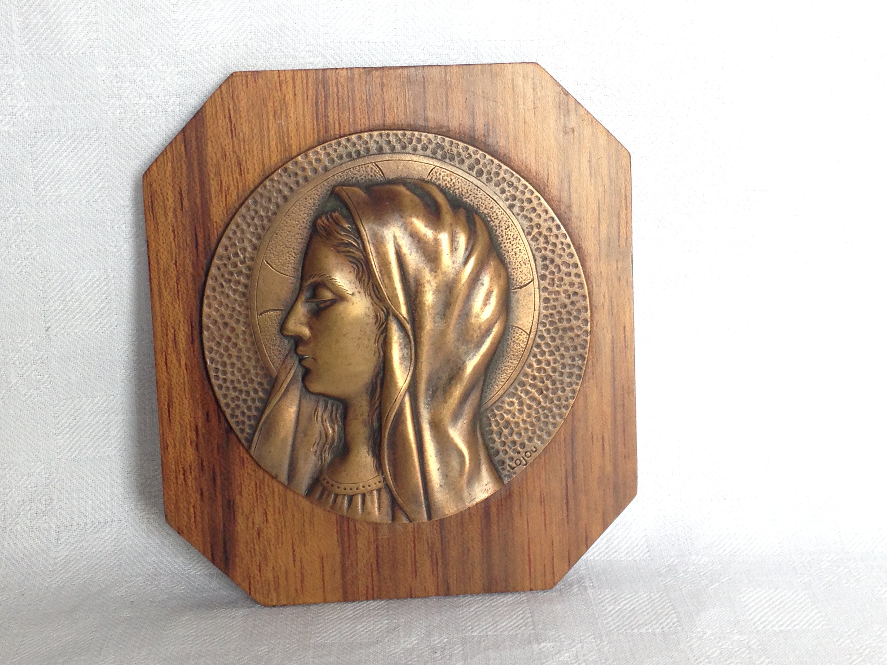 Accrochage Mural de La Vierge Marie, Décor d'art Chrétien, Cadeaux Chrétiens, Trouvés et Fouettés