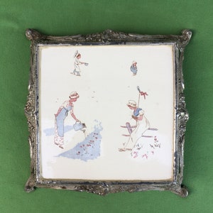 Antique Trivet, Table Stand For Hot Dishes or Pots