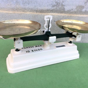 Judge kitchen 5kg traditional scales cream