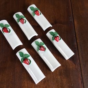 French Knife Rests Set, Handmade Vintage Table Decor, Hostess Gift