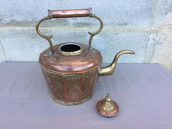 大型トルコケトル、暖炉またはキッチンの装飾品、銅製ギフト - Etsy 日本