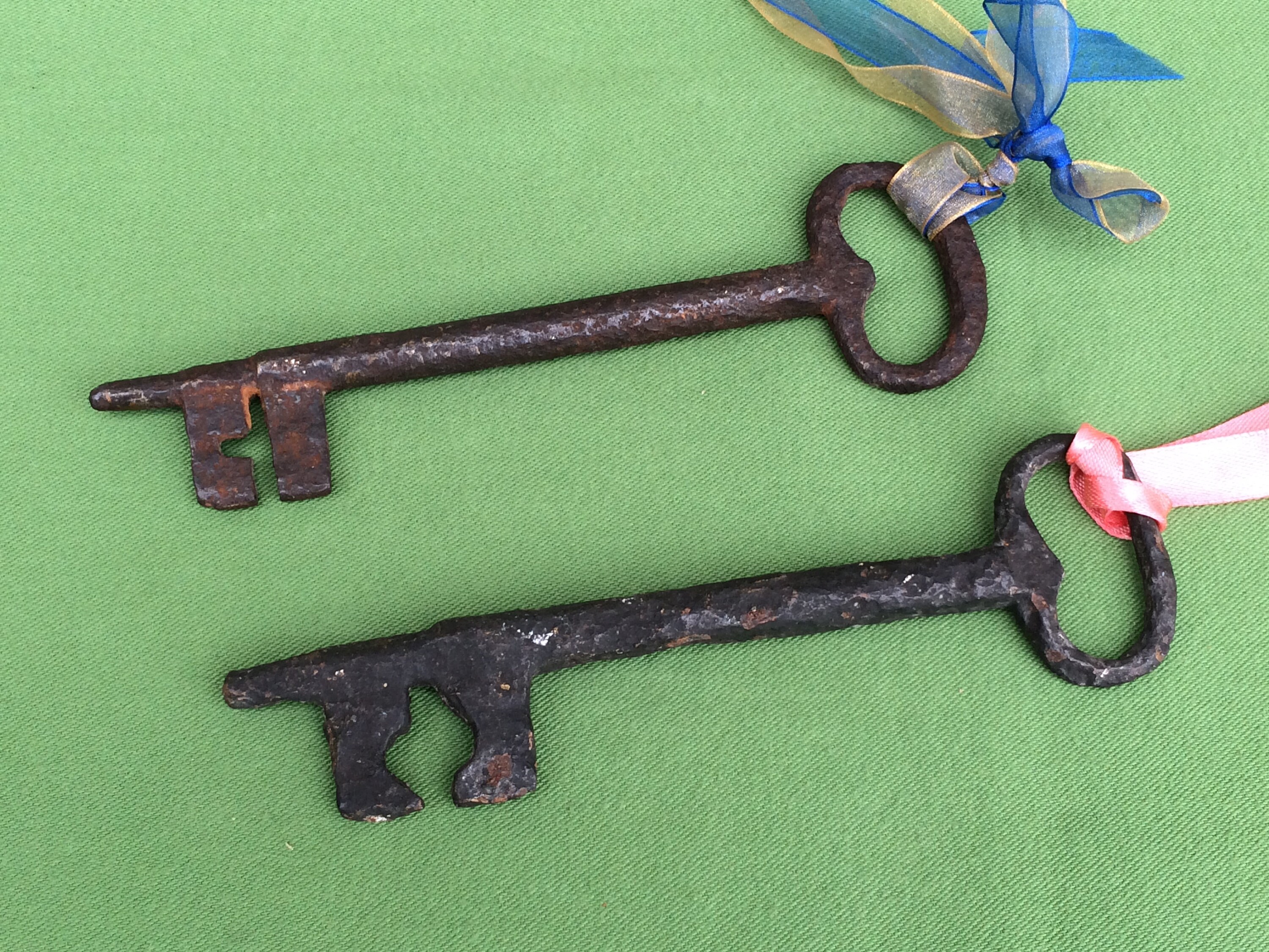 18 Chiavi Vintage Pendenti - Ciondoli Rustici Per Fai Da Te E Decorazioni - Foto 2