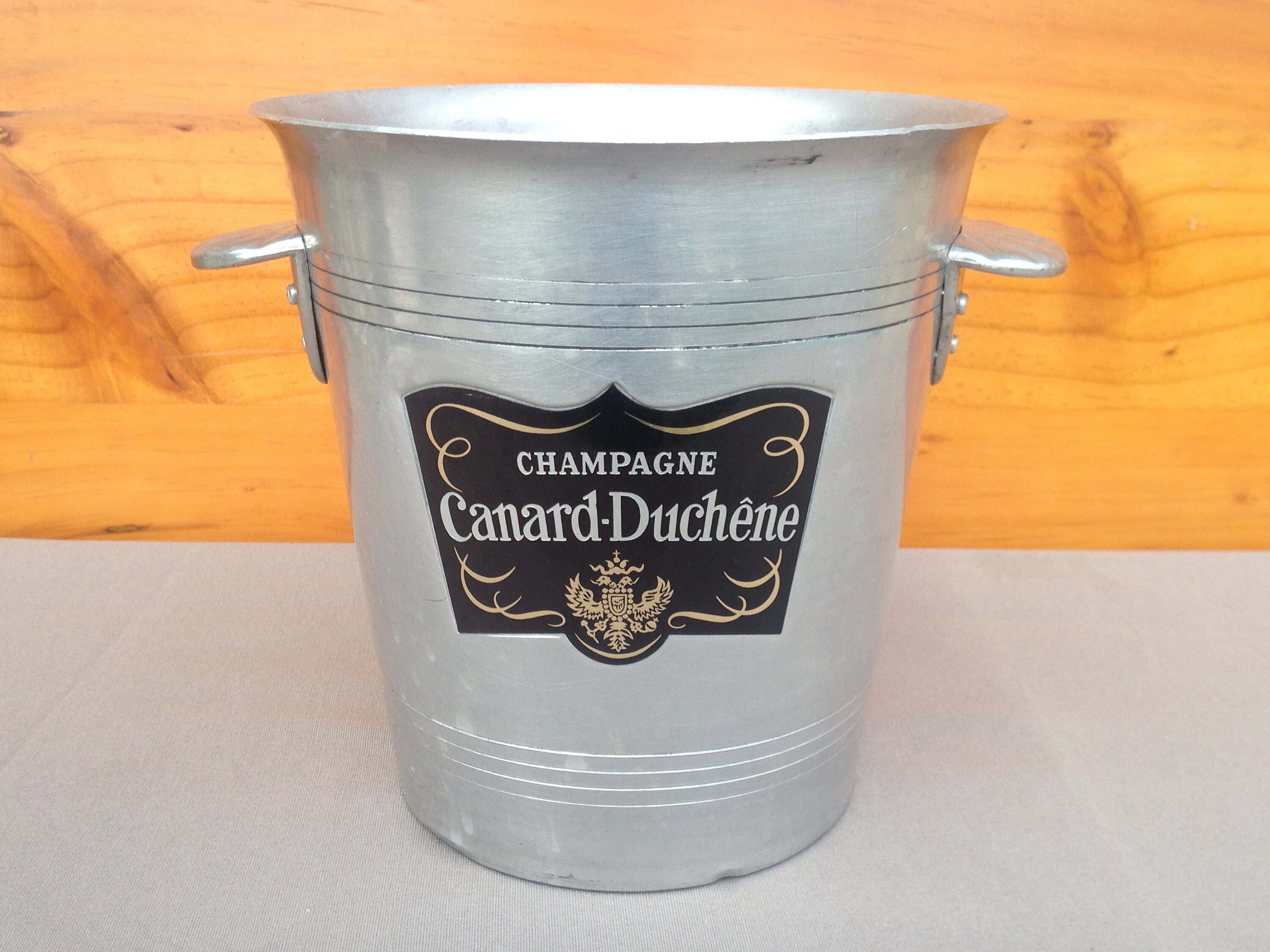 Canard Duchene Champagne Seau ou à Glace, Refroidisseur Glacière Vin de Champagne, Barware Vintage F