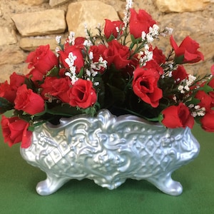 Cast Iron Planter, Antique Indoor or Outdoor Bulb Pot