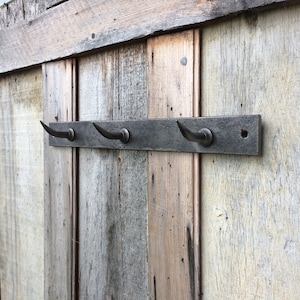 Butcher Hook Rack, Art Deco Wall Hanging Kitchen Rack